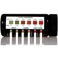 JNW Direct Water Total Hardness Test Strips, 150 Strip MEGA Pack, Best Kit for Accurate Water Quality Testing to Determine Soft or Hard Water