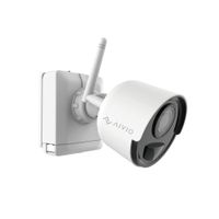 Wireless Rechargeable Battery Powered WiFi Add-on Camera (Requires NVR NOT Included), 1080P Wire-Free IP Camera, 500ft Long Range, Motion Detection, Indoor/Outdoor Surveillance Home Security Camera
