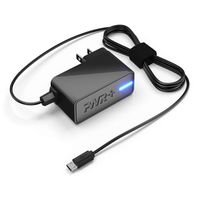 PWR+ UL Listed 5.25V 3A Charger (NOT USВ-С) for HP-Chromebook-11 G1 G2 Pavilion x2 10; 10-k010nr 10-k077nr 11-1101 11-1121us PA-1150-22GO AC Adapter Extra Long Power Cord- !Low Power Charger Fixed!