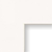 Craig Frames B133 24x24-Inch Mat, Single Opening for 20x20-Inch Image, Seashell with Cream Core