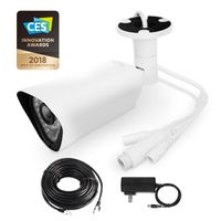 Soteria AR4B: Biometric Retail Analytics 1080p FHD Wi-Fi Camera with Facial Recognition, Video Analytics, Customer Footfall Counter Time Stamp, Heat Mapping, Visitor Passage, Free iOS/Android APP