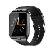 YIIXIIYN Smart Watch DZ09 Touchscreen Bluetooth Smartwatch Phone Sports Fitness Tracker with SIM SD Card Slot Camera Pedometer Compatible iPhone iOS Samsung LG Android for Kids Women Men (Black)
