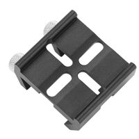 Jacksking Finderscope Dovetail Plate, Telescope Finderscope Mount Dovetail Slot Plate Groove Screw Accessory for Celestron,Finderscope Accessory