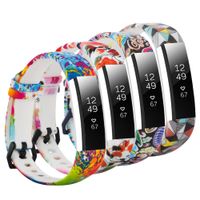 honecumi Replacement Floral Wrist Strap Compatible with Fitbit Alta/Alta HR Pattern Watch Bands for Men Women Adjustable Fitbit Alta HR Band with Metal Clasp