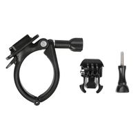 D&F Large Size Handlebar Mount for Mountain Bike/Motorcycle Rack Mount Holder with 360 Degree Rotation Function Seatpost Mount Accessories for all GoPro Hero &SJCAM Action Camera