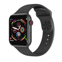 F10 Smart Watch Bluetooth Smartwatch Men Women Music Camera Heart Rate Monitor Waterproof Smart Bracelet (Black)