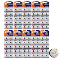 LR41 LR736 SR41 192 392 AG3 1.5V Alkaline Coins Battery for Thermometer,100 Count
