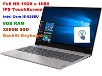Lenovo S340 Business Laptop PC 15.6" FHD(1920x1080) IPS Touchscreen | Intel Core i5 -8265U(1.60 GHz) | 8GB DDR4 RAM | 256 GB SSD | Intel UHD Graphics 620 | HDMI |Bluetooth|Backlit Keyboard|Windows 10