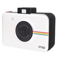 Polaroid Snap Themed Scrapbook Photo Album for 2x3 Photo Paper Pojects (Snap, Zip, Z2300) - White