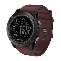  Orcbee  _Zeblaze Vibe 3 HR Smart Watch Phone Sports Men Smartwatch for iOS/Android (Red)