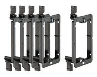 iMBAPrice Low Voltage 1 Gang Mounting Bracket for Banana Wall Plate (5 Pack)