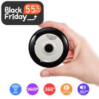Wireless Security Camera, SAFEVANT HD Multifunctional Fisheye Panoramic Camera WiFi IP Camera with Two Way Audio Night Vision and 3D View