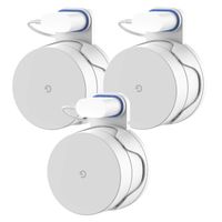 Google WiFi Wall Mount Holder, WiFi Mount Google Mesh WiFi System Google WiFi Router Without Messy Wires Screws