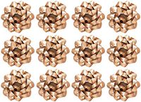 The Gift Wrap Company 4232-09 Decorative Glitterati Lotus Bows, Large, Gold