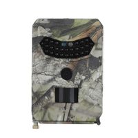 iiHOME Trail Camera, Wildlife Camera HD 1080P/12MP, Infrared LED Night Vision 10M/65FT, 0.5 S Trigger Time, IP56 Waterproof Hidden Hunting Camera for Monitoring Wildlife Trajectory and Home Security
