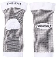 Feetures! PF Sleeve Pair Socks, Small, White