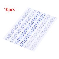 HuntGold 10 Sheets Durable Photo Corners Self Adhesive Pictures Holder Stickers for DIY Scrapbook, Picture Album -Blue