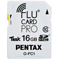 Pentax OFC-1 16GB Flu Card for Pentax K3 DSLR Camera - WiFi SD Card (White)