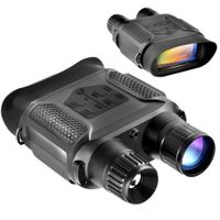 Digital Night Vision Binoculars, QIYAT Infrared 7x31 Waterproof Hunting IR Telescope with 2.0 inch TFT LCD In-view Display,1300ft/400M viewing Range, HD Photo Camera Video Recorder