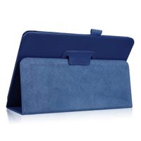 Sammid Galaxy Tab S4 10.5 Case,(SM-T830/SM-T835) Pu Leather Protective Cover, Slim Fit Stand Case with Smart Cover for Galaxy Tab S4 10.5 - Dark Blue