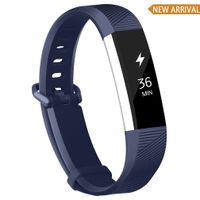 POY Compatible Bands Replacement for Fitbit Alta/Fitbit Alta HR, Adjustable Sport Wristbands for Women Men (Large)