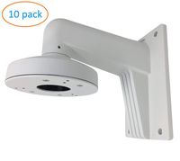 Wall Mount Bracket for Hikvision Turret Camera DS-2CD2342WD-I WMS WML PC130T DS-1273ZJ-130-TRL 10 Pack (10 Pack)