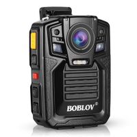 Body Worn Camera with Audio, BOBLOV 1926P Police Body Cameras for Law Enforcement, Security Guard, Waterproof Body Mounted Cam DVR Video IR with Night Vision, 170° Wide Angle (Built in 64GB, GPS)