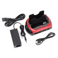 2.5"/3.5" Hard Disc Base Dual SATA IDE HDD Docking Station USB 2.0 Hub