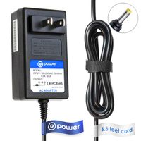 T-Power (6.6 ft long cord) Ac Adapter Compatible with PSU XEROX DocuMate 510 Flatbed Scanner and or Xerox DocuMate 150 152 162 250 252 262 262i Scanners Hitron HEG42-240200-7L 37-0076-000 70-0499-100