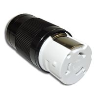 50 AMP RV Power Cord Locking Shore Connector Replacement End Marine Twist Lock (50 Amp Connector)