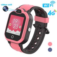 HuaWise 4G Kids Smartwatch/Kids GPS Waterproof Smartwatch/WiFi Call,Video Chat, Real-time Position, Geo-Fence Touch Screen Camera SOS Alarm Anti-Lost GPS/LBS for Boys and Girls