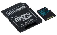 Kingston Canvas Go! 64GB microSDXC Class 10 microSD Memory Card UHS-I 90MB/s R Flash Memory Card with Adapter (SDCG2/64GB) (Renewed)