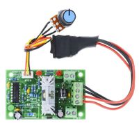 DC Motor Speed Controller, Aideepen 6-30V 80W 6A Motor Control High Torque Adjustable 6V 12V 24V PWM Variable Speed Regulator with Reversible Control Switch Potentiometer