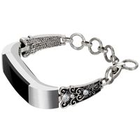 somoder for Fitbit Alta HR and Fitbit Alta Bands, Vintage Chain Jewelry Bracelet with Rhinestone Bling for Fitbit Alta HR and Fitbit Alta, Ajustable 5.5" - 8.1"