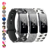 Tkasing Compatible with Fitbit Inspire/Inspire HR/Ace 2 Band,Soft Silicone Strap Replacement Wristband Replacement for Fitbit Inspire HR