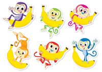 Scholastic Classroom Resources Jingle Jungle Monkeys Accents (SC553127)