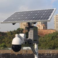 Solar Power WiFi Wireless 3G 4G sim Card Slot Security ptz IP Camera 18X Optical Zoom Sony Super Star Light 1080P Outdoor CCTV with 64G Recording Card