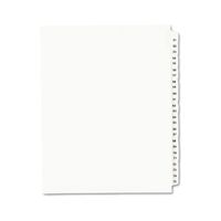 Avery Legal Dividers, Standard Collated Sets, Letter Size, Side Tabs, 51-75 (01332), White