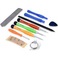 kwmobile Smartphone Repair Tool Kit - 13 Piece Repair Set for Smartphones, Tablets, Camera, Watches - Compatible with Apple, Samsung, Sony and More