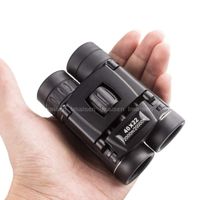 WYLOKEN Pocket Binoculars,Compact High-Powered HD Sport Telescope Birding Camping-Black