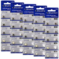 BlueDot Trading AG4 Batteries, 50 Count