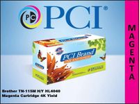 Premium Compatibles Inc. TN115MPC Replacement Ink and Toner Cartridge for Brother Printers, Magenta