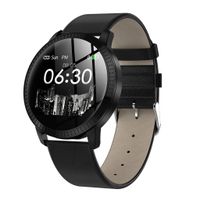 HighlifeS_Smartwatch IP67 1.22 inches Smart Watch Sports Fitness Activity Heart Rate Tracker Blood Pressure Watch (Black)