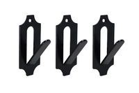 Veradura - 3 Pack Of European Skull Wall Mount Bracket Hangers for Deer Mule Antelope Coyote and Small Game Animals - Complete with simple & easy Installation Kits - Suitable for Indoor or Outdoor Use