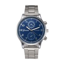 Auwer Men's Watch, Fashion Women Crystal Stainless Steel Analog Quartz Wrist Watch Bracelet (Blue)