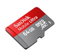 SanDisk Mobile Ultra microSDXC Class 6 - 64GB Flash Memory Card