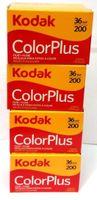 4 Rolls of Kodak Colorplus 200 ASA 36 Exposure