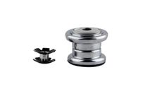 Pure Fix 1-1/8-Inch Threadless Headset, Silver