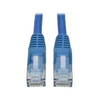 Tripp Lite Cat6 Gigabit Snagless Molded Patch Cable (RJ45 M/M) - Blue, 10-ft.(N201-010-BL)