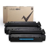 v4ink Compatible Toner Cartridge Replacement for C7115X 15X C7115A 15A to use for HP Laserjet 1000 1005 1150 1200 1200N 1220 1300, HP LaserJet 3300 3310 3320 3330 3380 Printers (Black, 2 Pack)